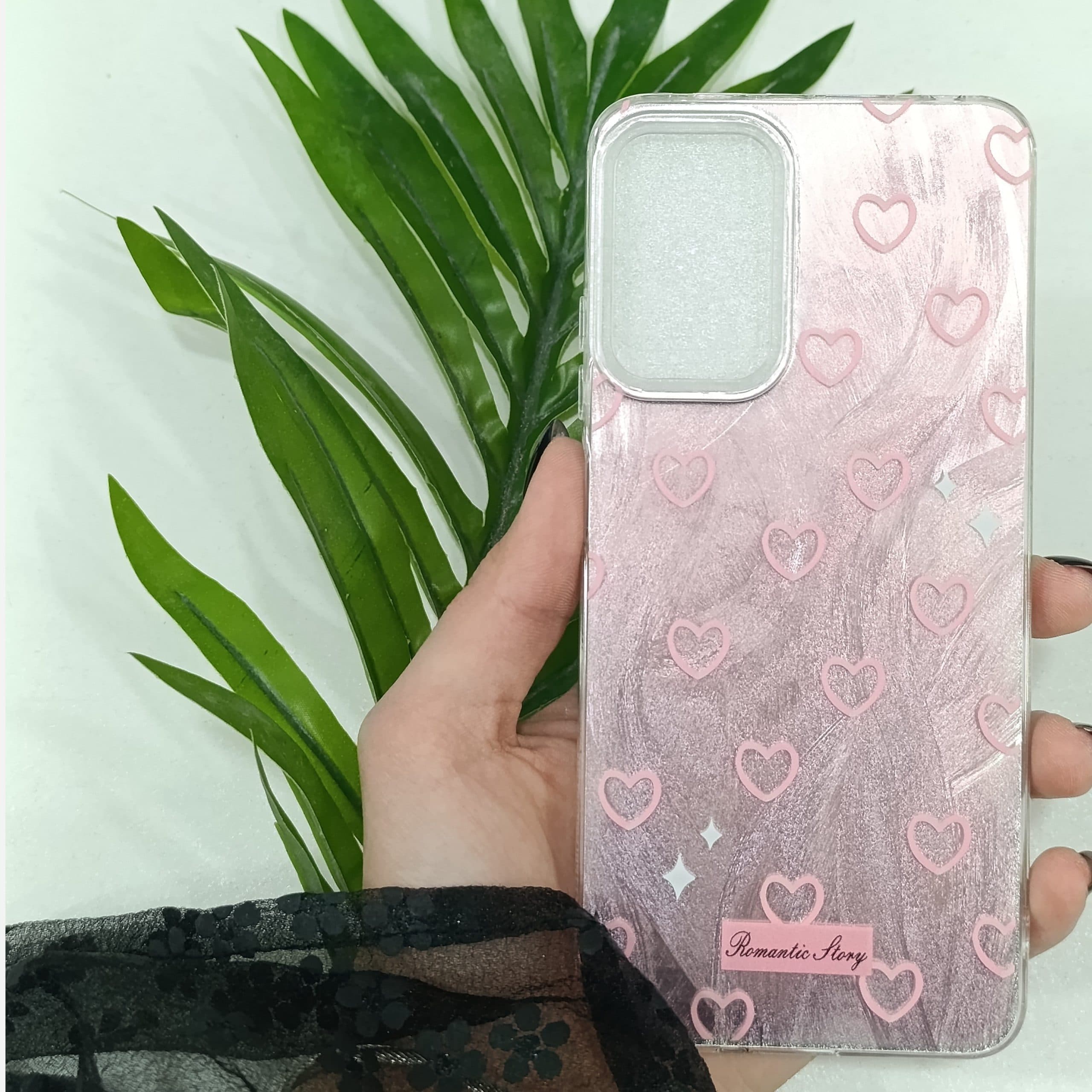 گارد گوشی شیائومی Note 12 pro 4g مدل فانتزی دخترانه طرح قلب رنگی قاب و کاور و محافظ موبایل