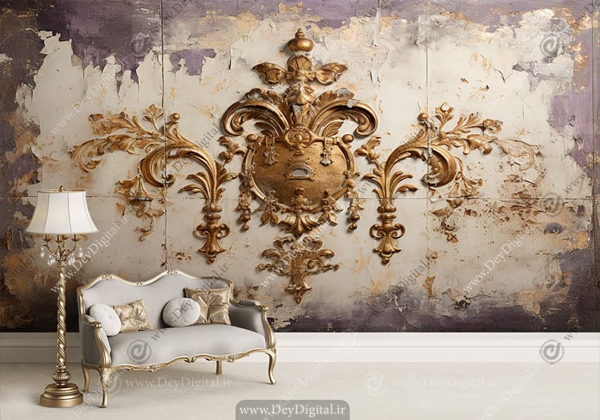 پوستر دیواری لاکچری جدید کلاسیک HQ-1266