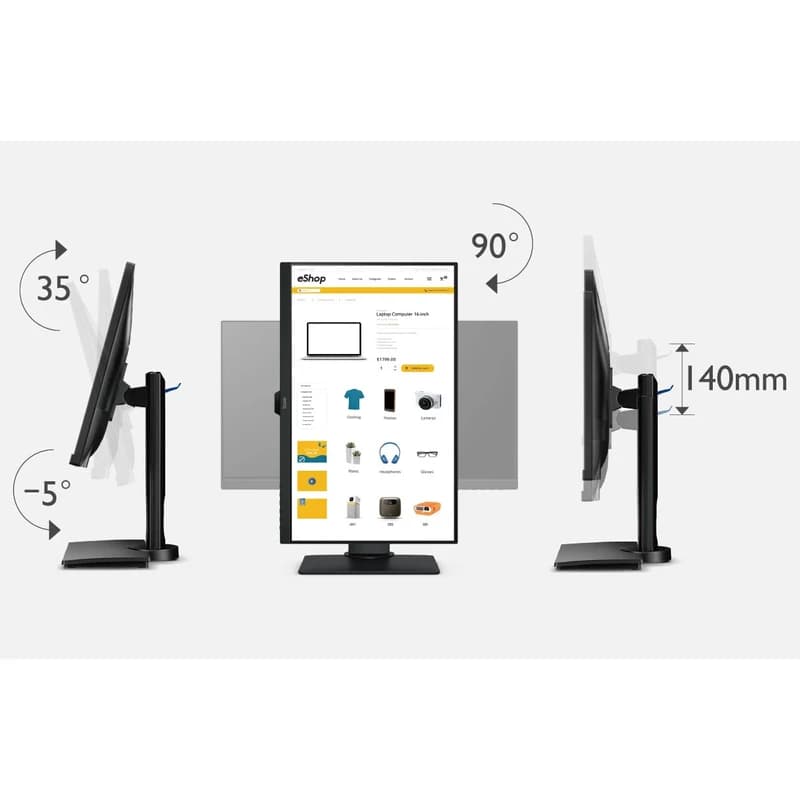 مانیتور BenQ GW2780T سایز ۲۷ اینچ IPS Full HD — تصویر ۵