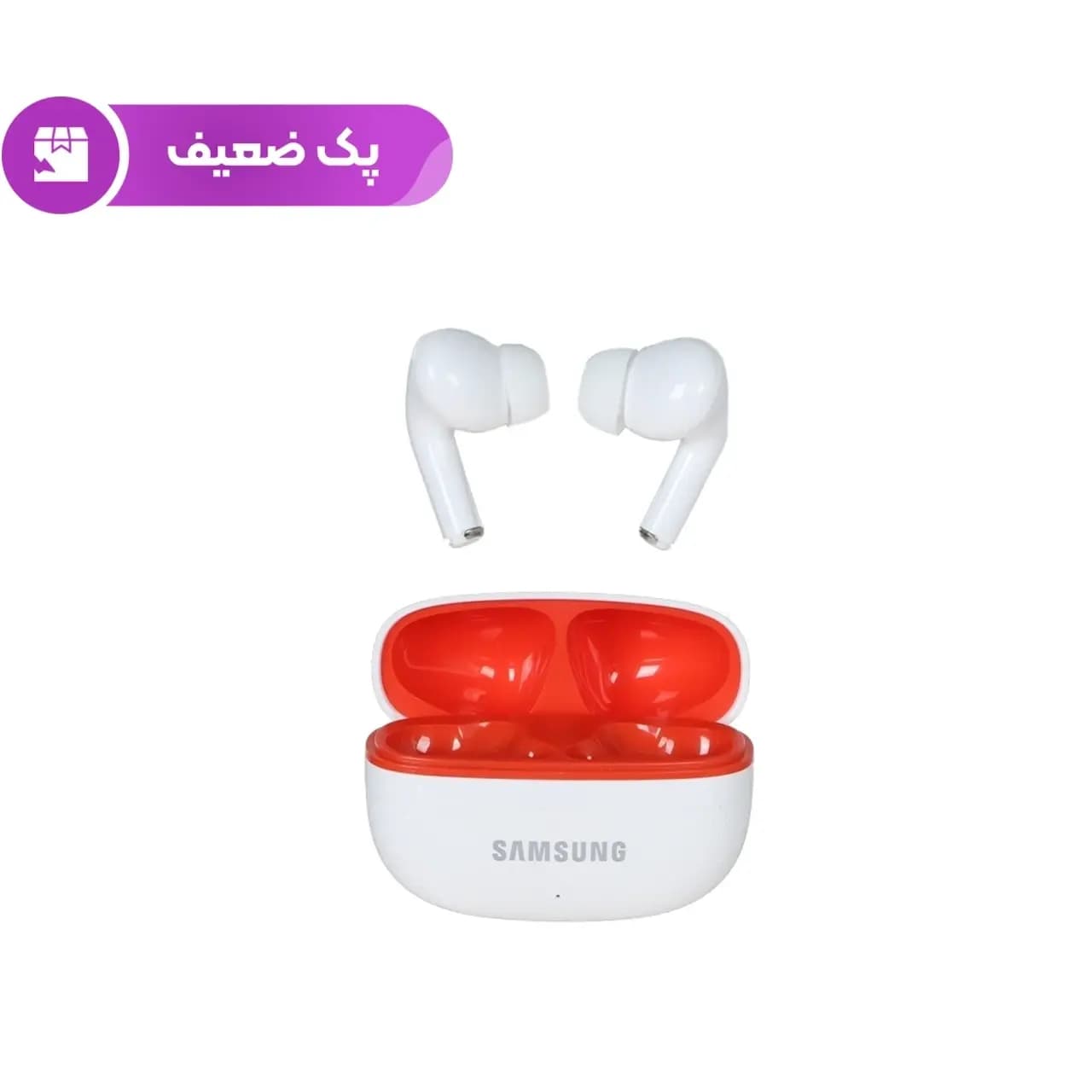 ایرفون بی سیم Samsung مدل K51 – سفید – پک ضعیف