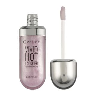 رژلب مایع شاین دار گرفلور مدل Vivid Hot شماره 010