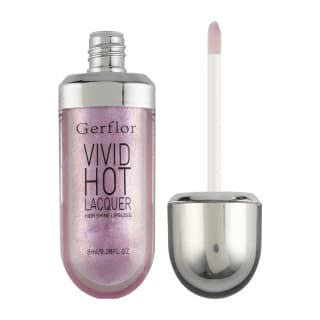 رژلب مایع شاین دار گرفلور مدل Vivid Hot شماره 009