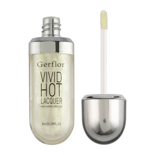 رژلب مایع شاین دار گرفلور مدل Vivid Hot شماره 001