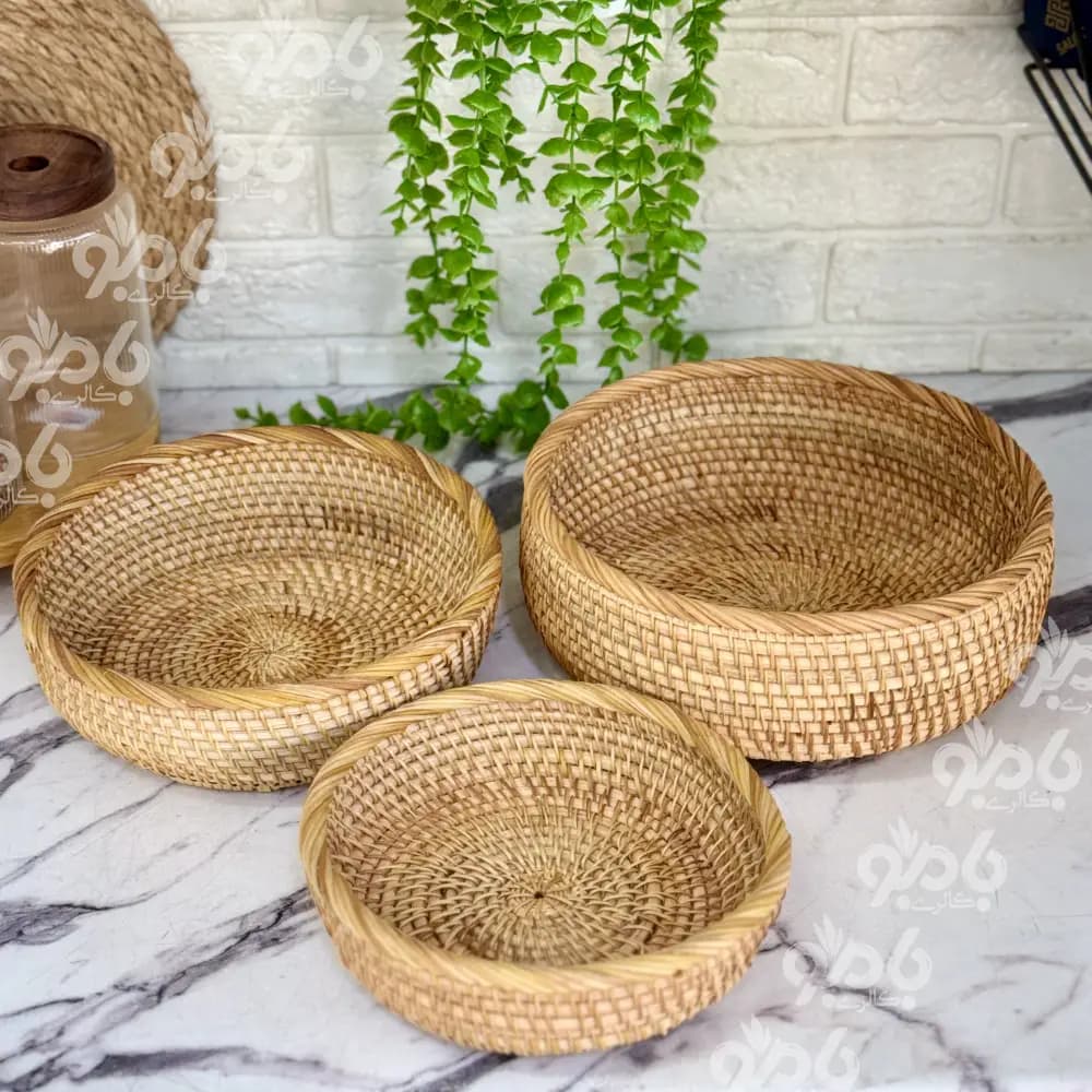 سبد راتان حصیری گود 1076