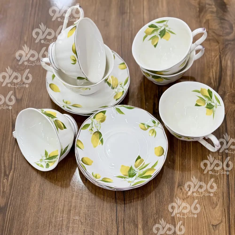 فنجان نعلبکی چای خوری لیمو 1050