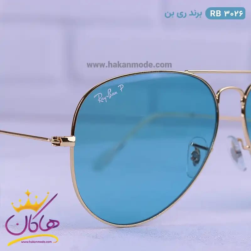 عینک شب ری بن مردانه آبی RB3026 — تصویر ۷