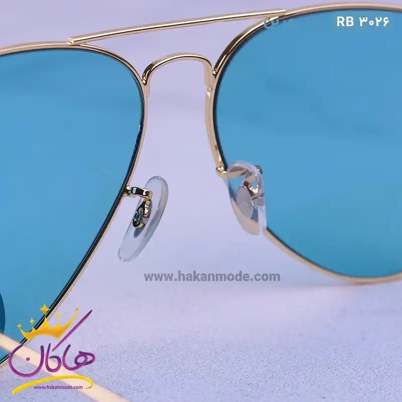 عینک شب ری بن مردانه آبی RB3026 — تصویر ۶