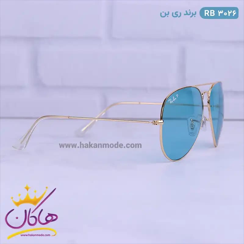 عینک شب ری بن مردانه آبی RB3026 — تصویر ۳