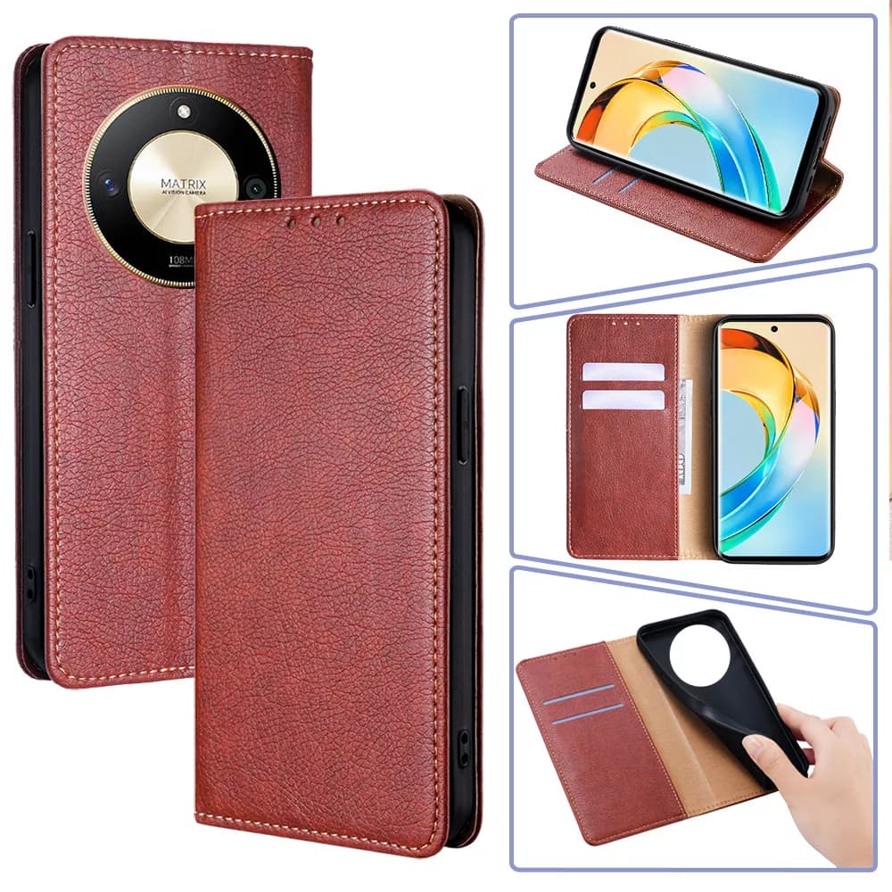 کیف کلاسوری بادیگارد مدل Flip مناسب برای گوشی موبایل آنر X9b — تصویر ۲