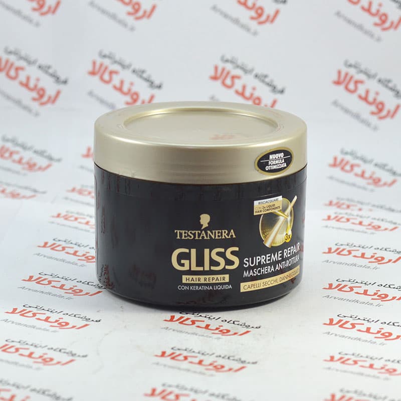 ماسک مو GLISS مدل Supreme repair