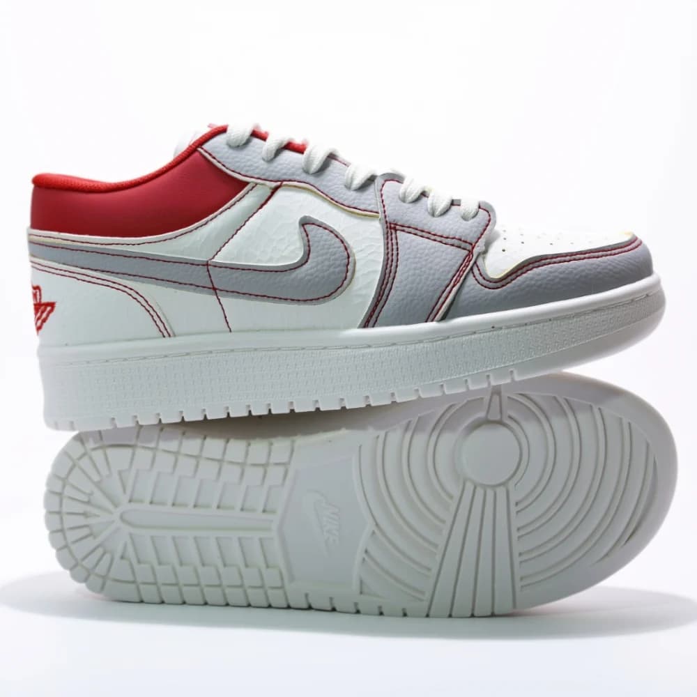 کتانی زنانه نایک جردن رد اف وایت | Women’s Nike Jordan Red Off-White Sneakers — تصویر ۵