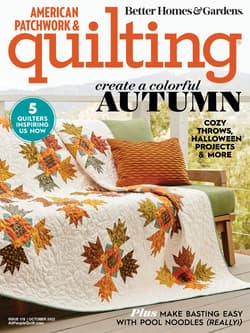 دانلود مجله American Patchwork & Quilting؛ اکتبر 2022
