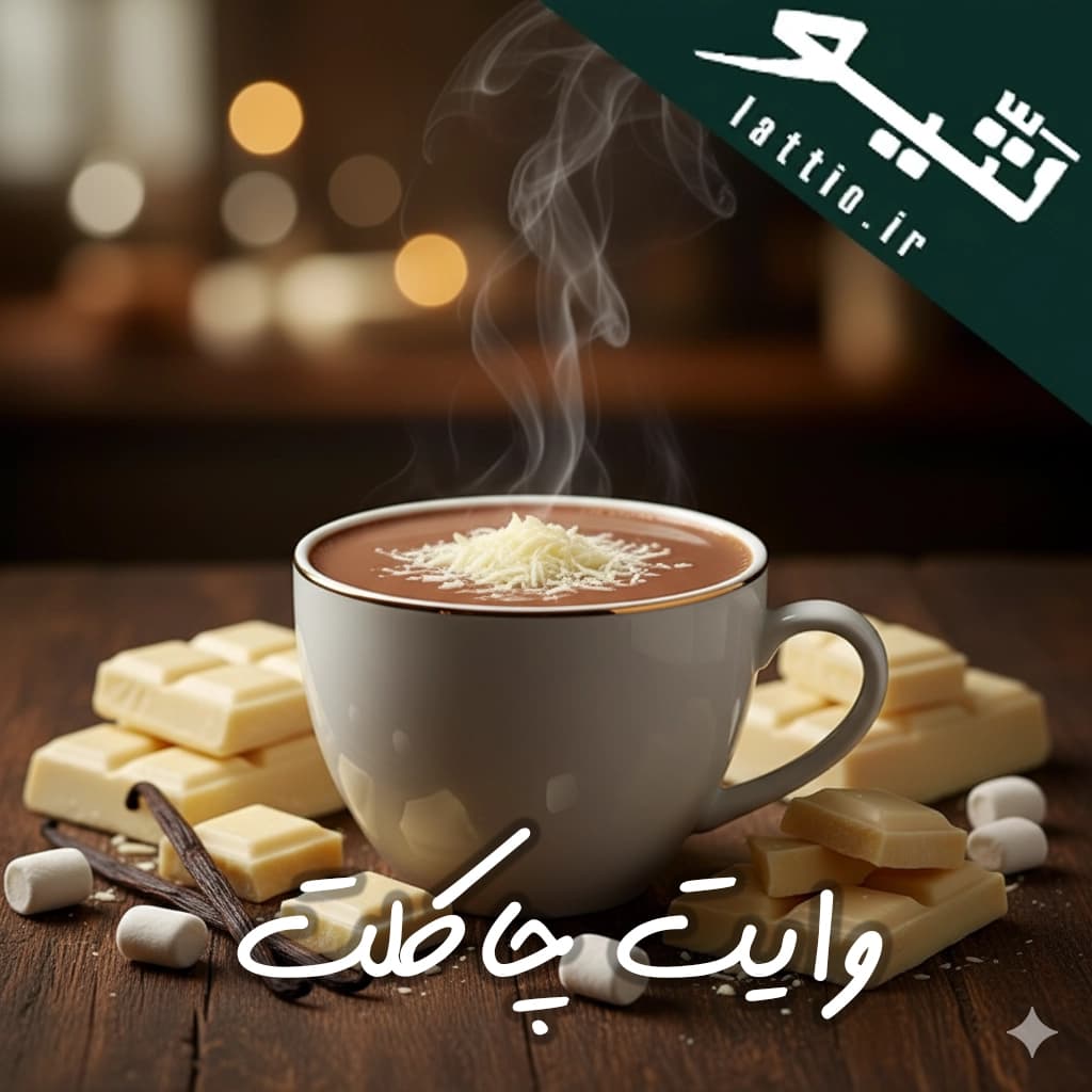 پودر وایت چاکلت مخصوص کافه