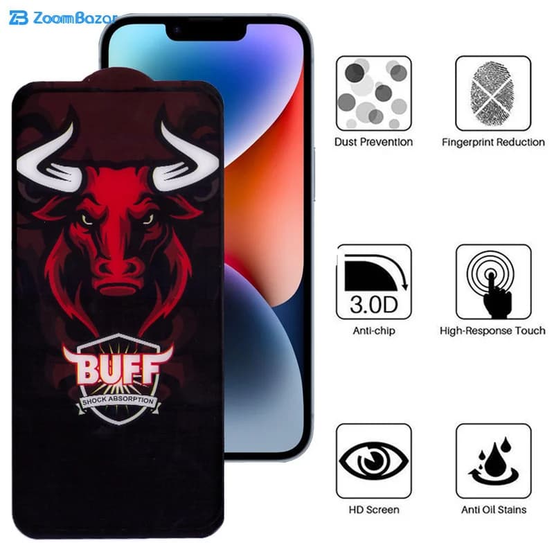 گلس سرامیکی بوف مدل Pro مناسب برای گوشی موبایل اپل Iphone 14 Plus — تصویر ۶