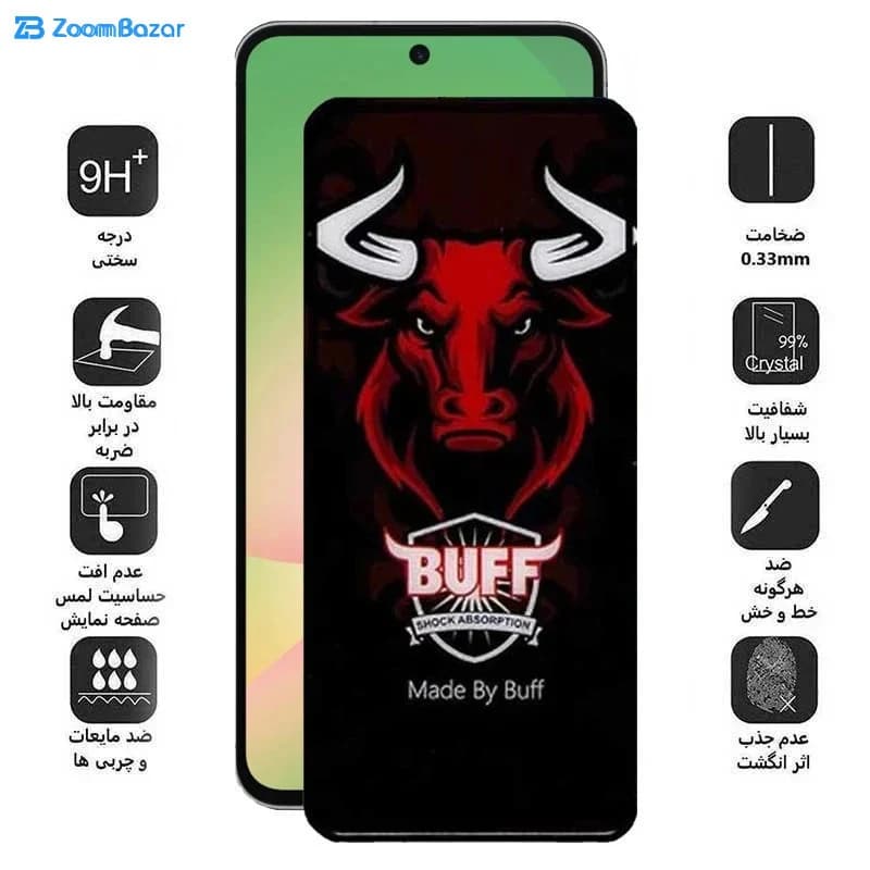 گلس سرامیکی بوف مدل Ceramic Pro مناسب برای گوشی موبایل شیائومی F7 Ultra /F7 Pro /Redmi Note 14s — تصویر ۶