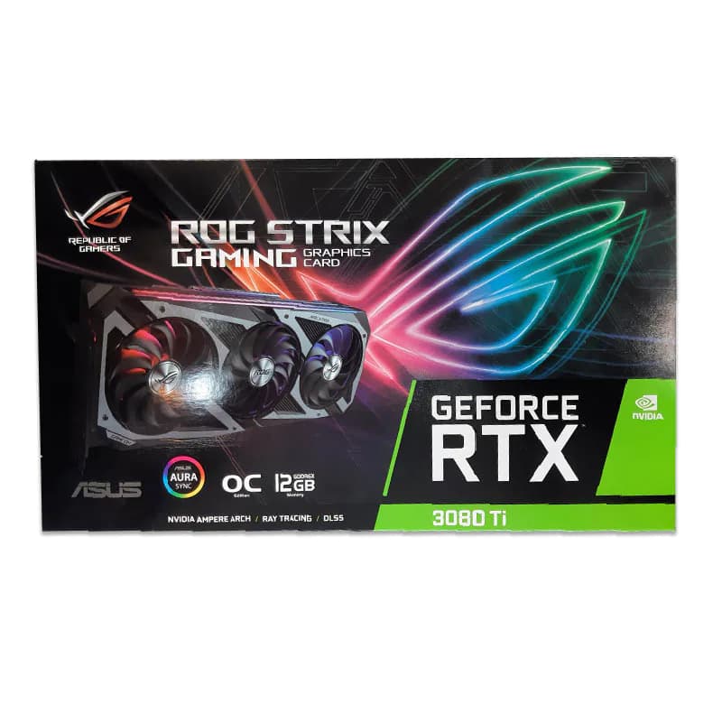 گرافیک ASUS ROG Strix RTX 3080 Ti OC 12G GDDR6X استوک — تصویر ۶