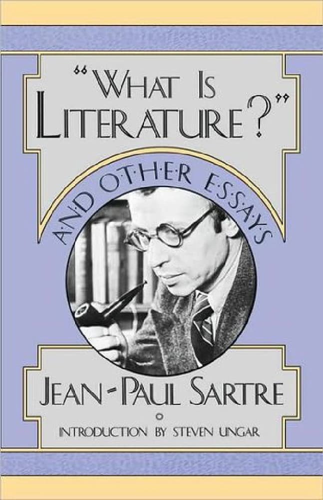 دانلود کتاب ادبیات چیست و مقالات دیگر (What is Literature? and Other Essays) نسخه انگلیسی PDF | ژان پل سارتر