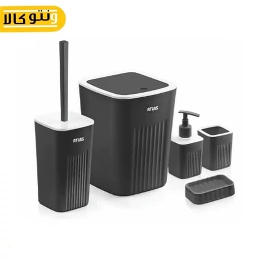 ست سرویس بهداشتی مدل موج مشکی کامنا مدل 13144149