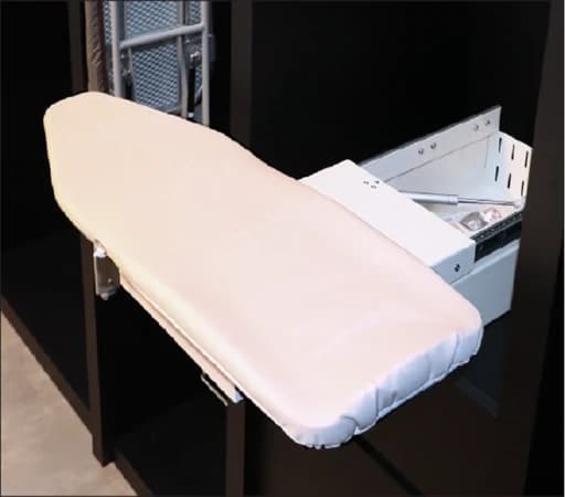 میز اتو ریلی رومیزی با پایه گردان و صفحه تاشو فانتونی کد J416 کامنا مدل 13152357