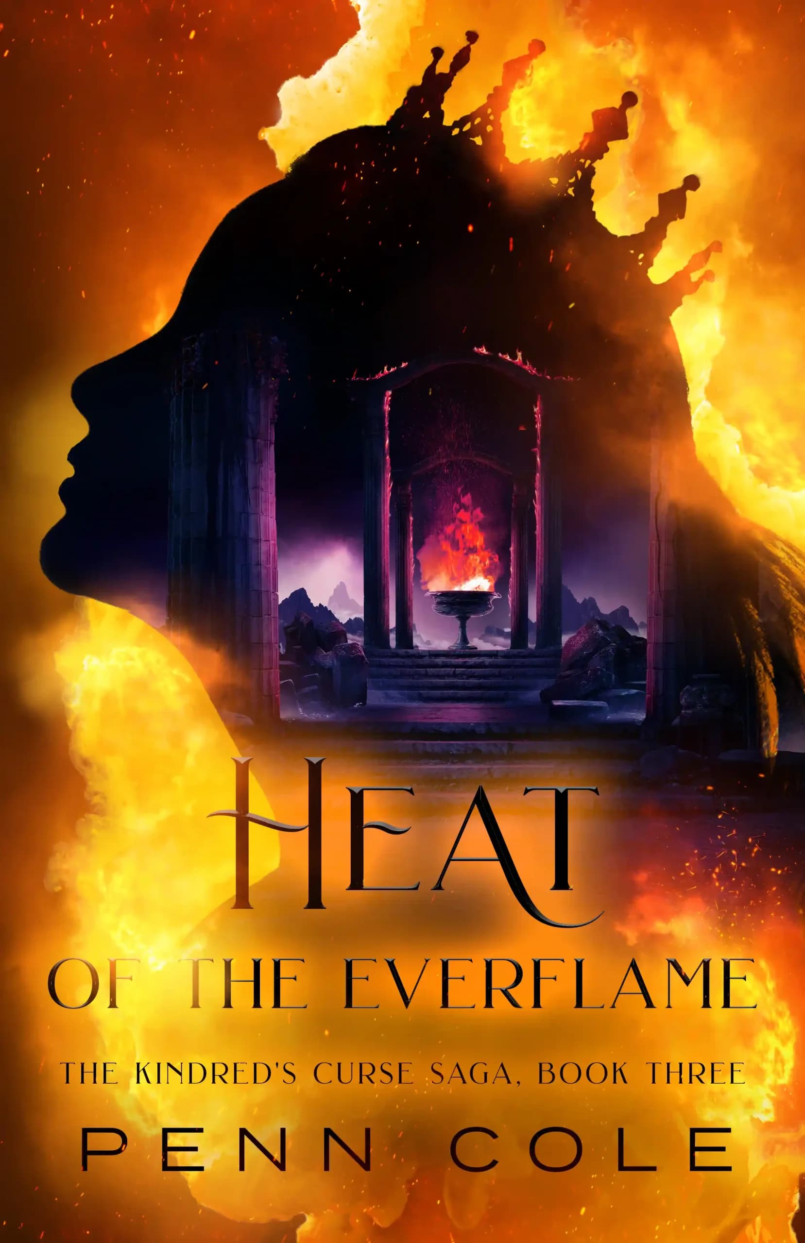 کتاب گرمای شعله جاودان (Heat of the Everflame) نسخه انگلیسی PDF | پن کول