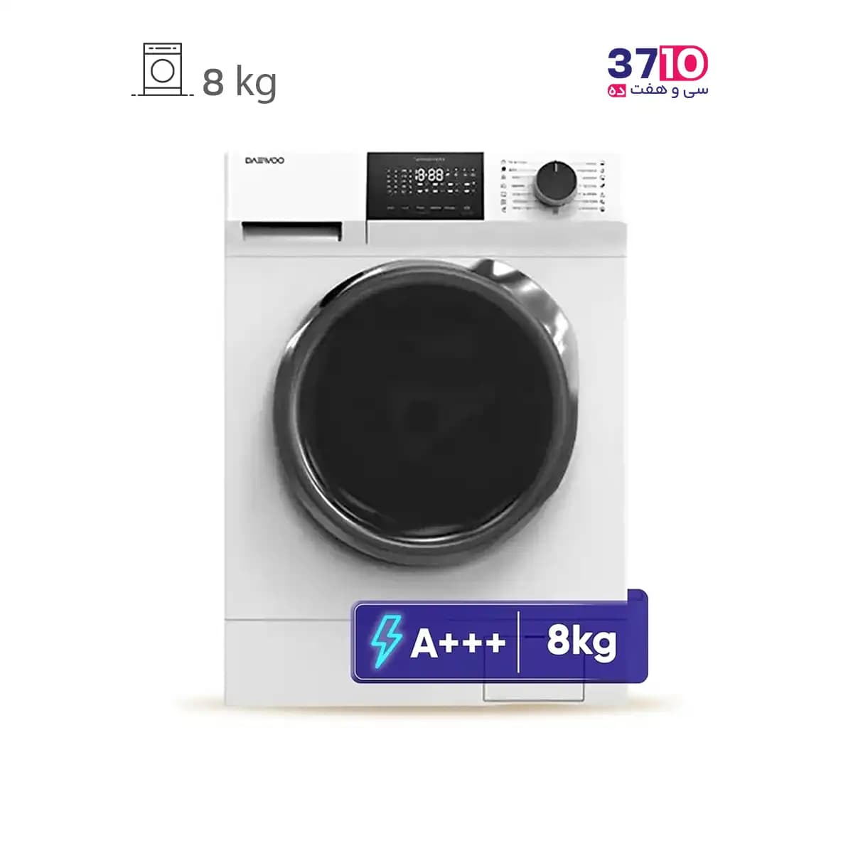 ماشین لباسشویی دوو DAEWOO مدل LM-811W سفيد سرى سانسو — تصویر ۲