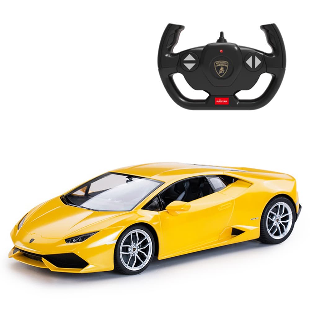 ماشین کنترلی راستار 1:14 مدل Lamborghini HURACÁN LP610-4 زرد