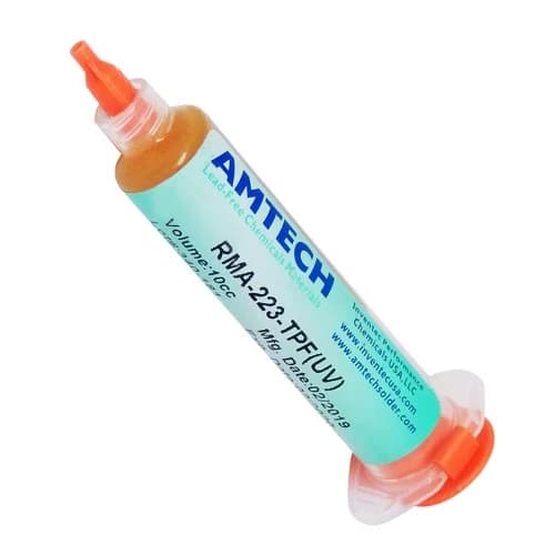 خمیر فلاکس 10CC سرنگی AMTECH