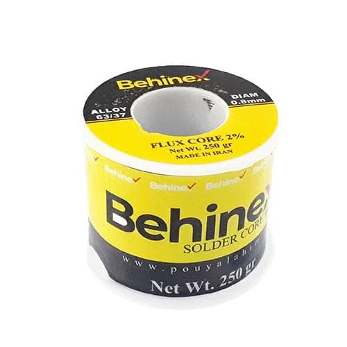 سیم لحیم 0.8 میلی متر 250 گرمی Behinex