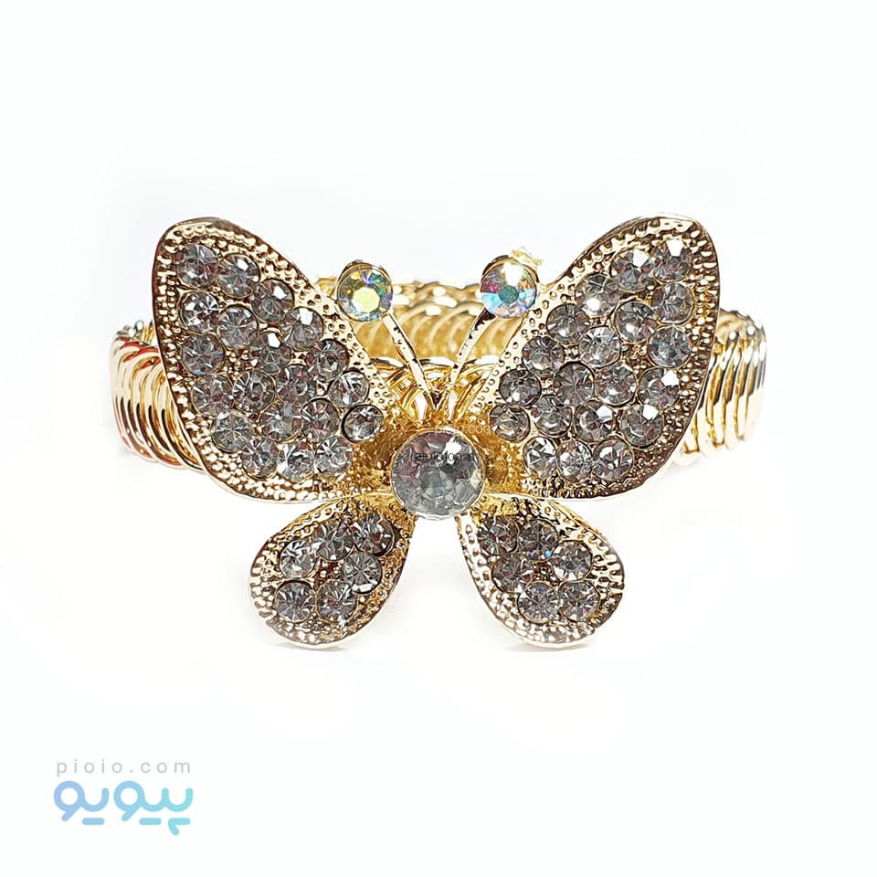 دستبند دخترانه طرح پروانه