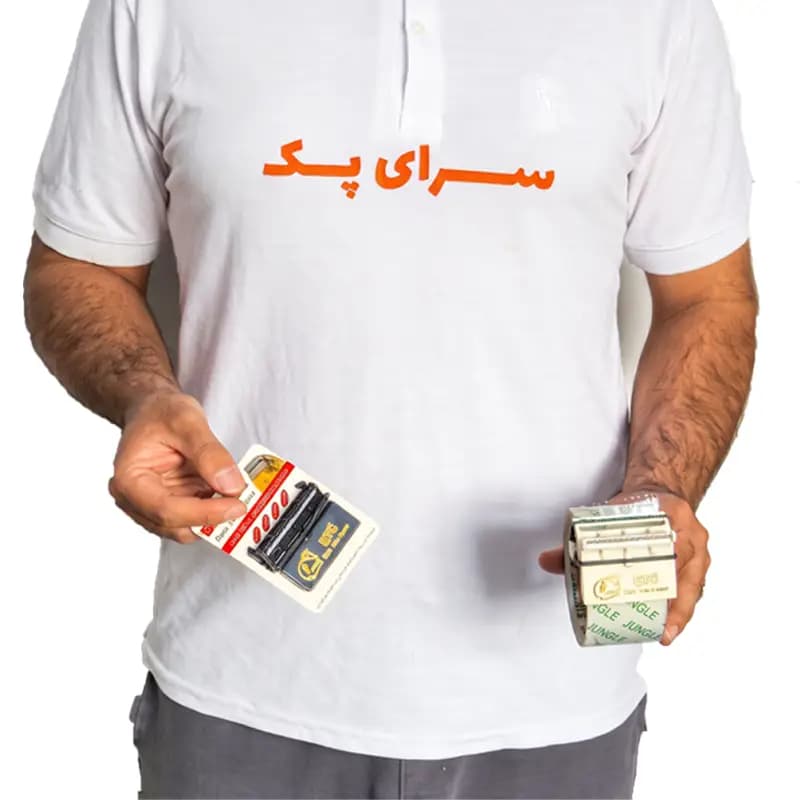 دستگاه چسب کش تیغه فلزی
