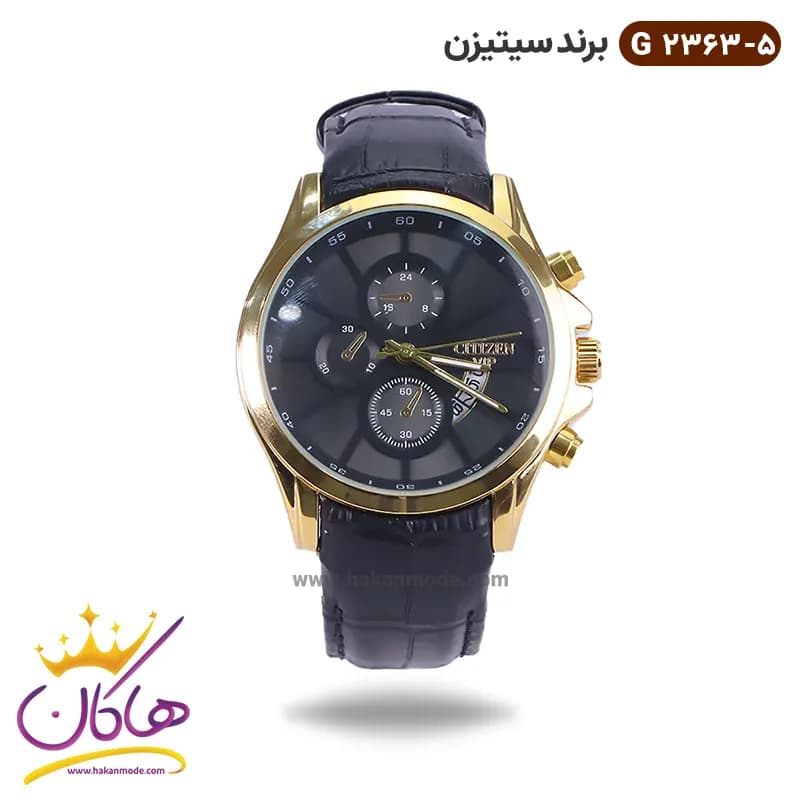 ساعت سیتیزن مردانه بند چرمی G2363/5