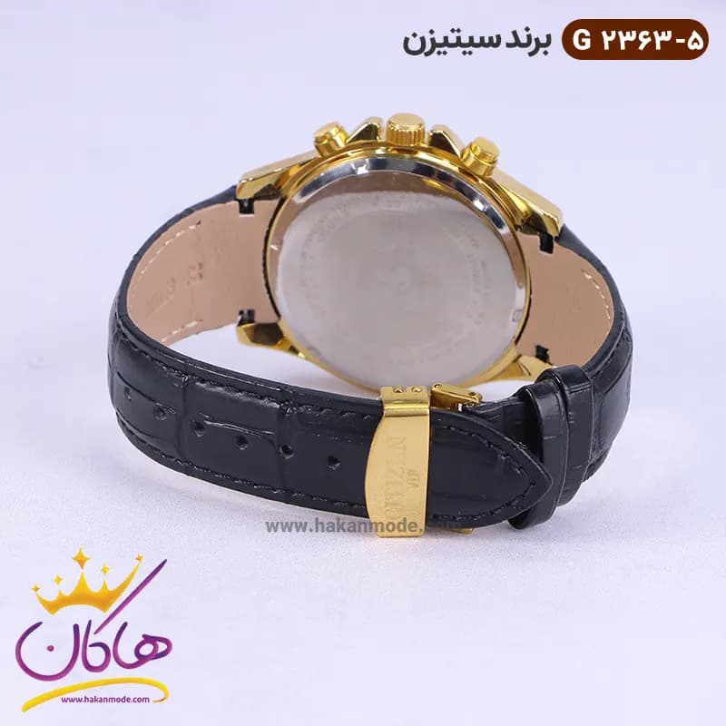ساعت سیتیزن مردانه بند چرمی G2363/5 — تصویر ۵