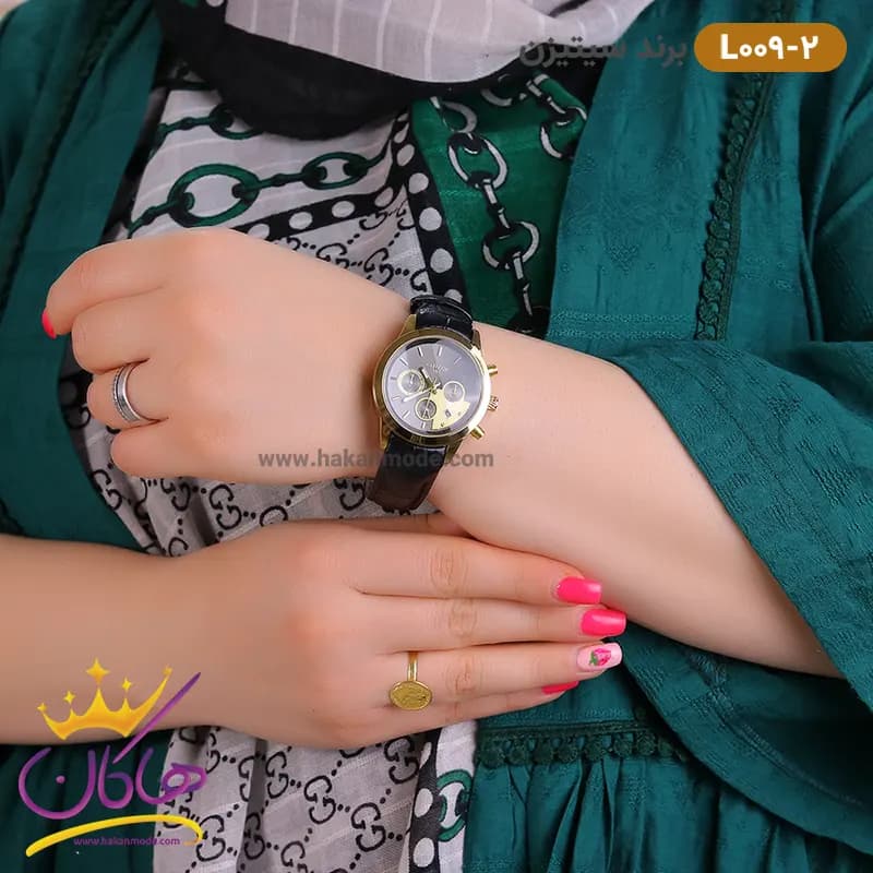 ساعت سیتیزن زنانه بند چرمی مدل L009 — تصویر ۴