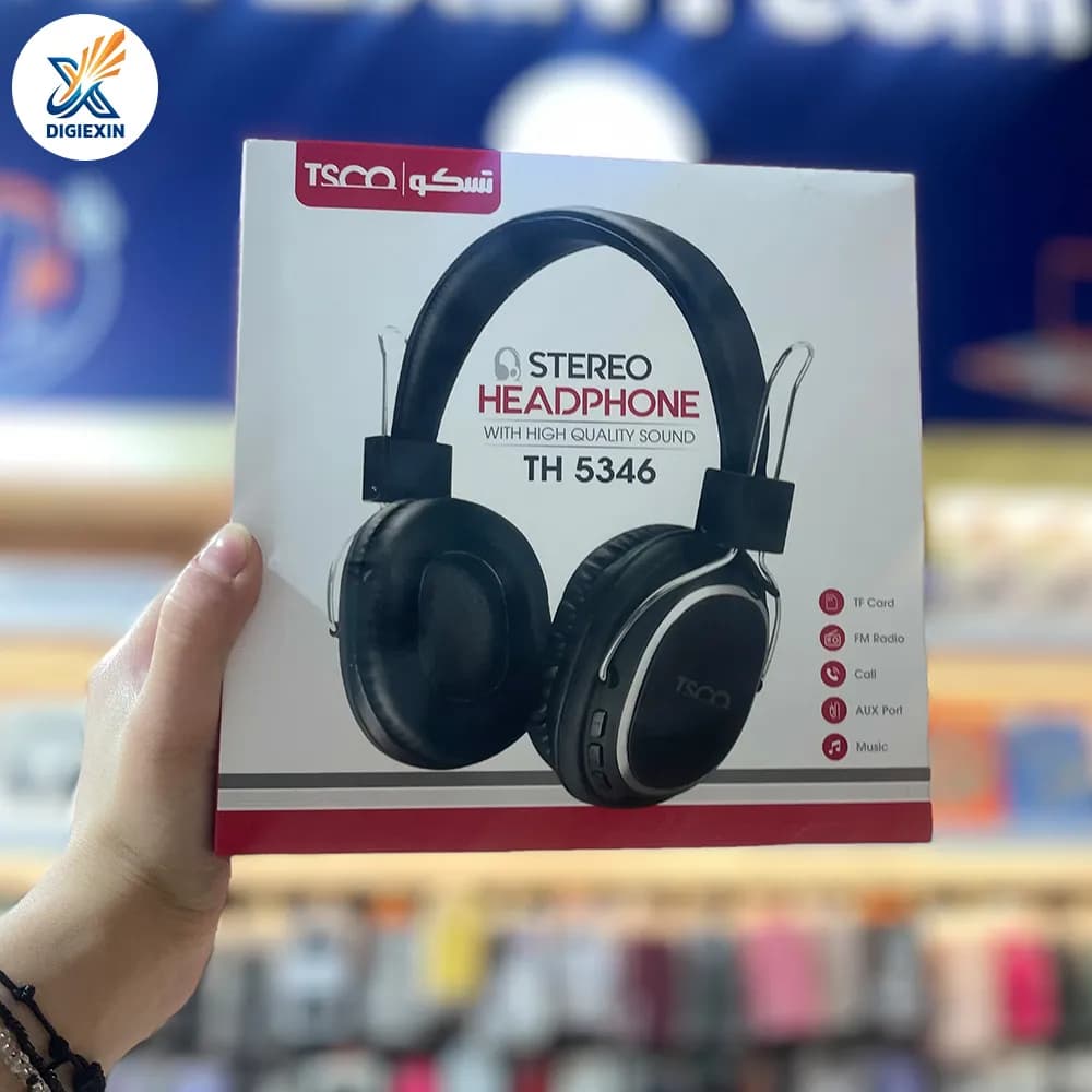 هدفون بیسیم تسکو مدل TSCO TH 5346 — تصویر ۵