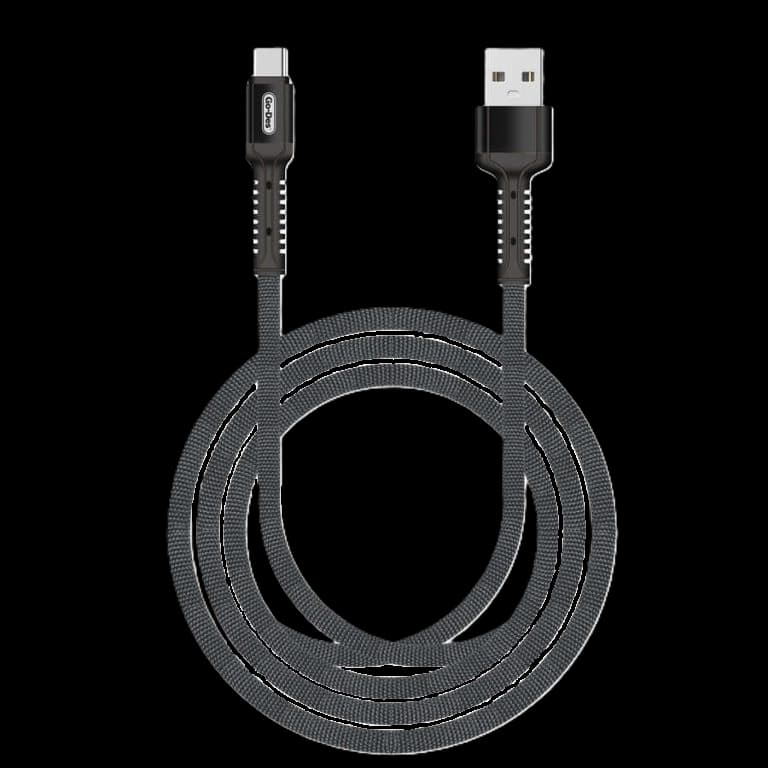 کابل شارژ USB به Type-C گو-دس مدل GD- UC529TC طول 2 متر