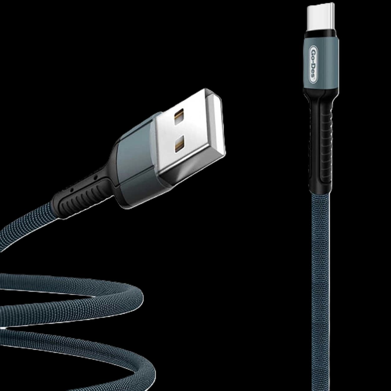 کابل شارژ USB به تایپ سی Type-c گو-دس مدل GD-UC559TC طول 3 متر