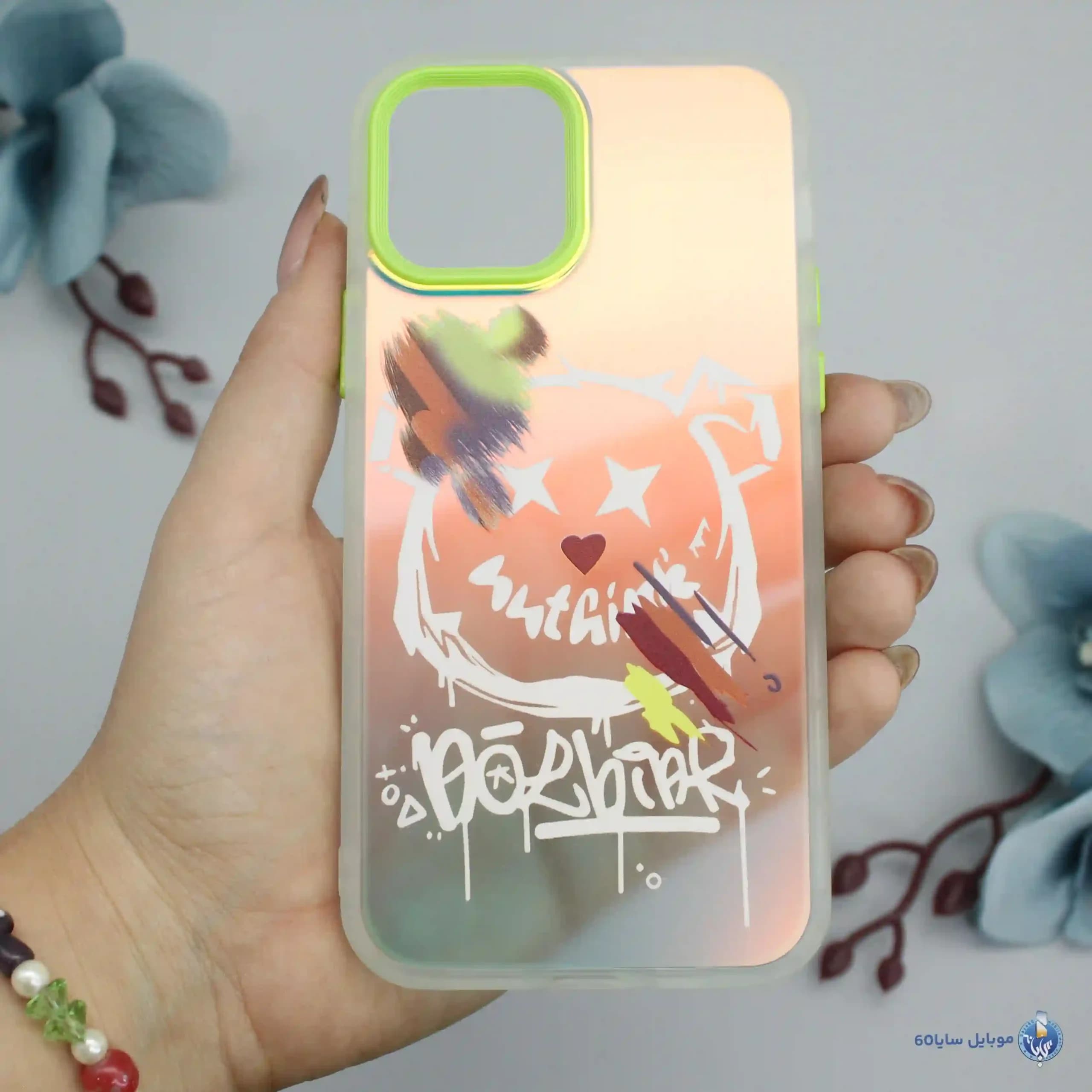 قاب گوشی iphone 12/ iphone 12pro اپل مدل socool هلوگرامی طرح دارک خرس