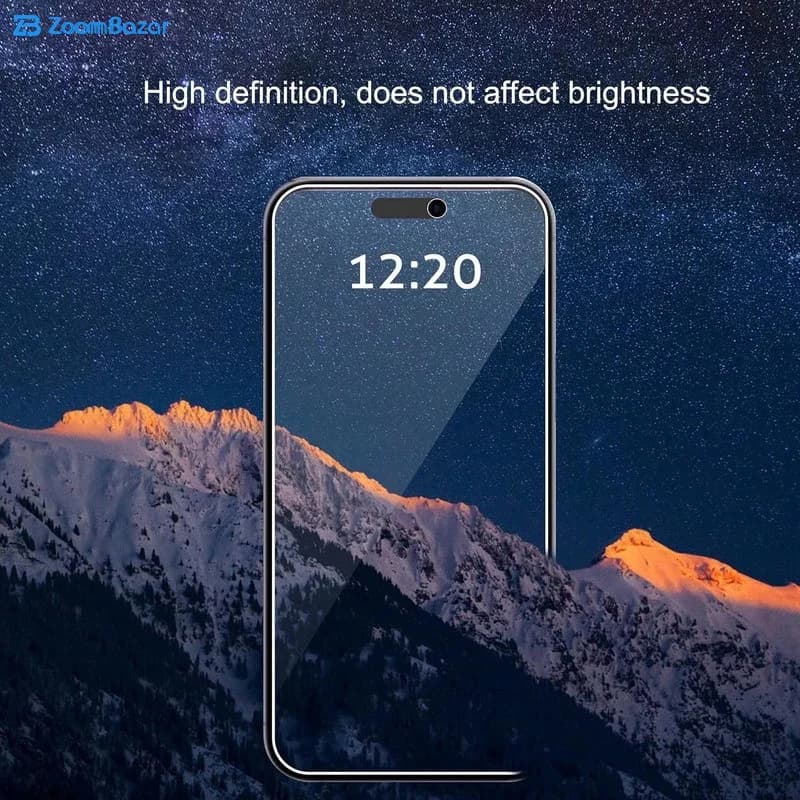 گلس پرایوسی بوف مدل BullRun Privacy Pro مناسب برای گوشی موبایل اپل iPhone 16/15 — تصویر ۷