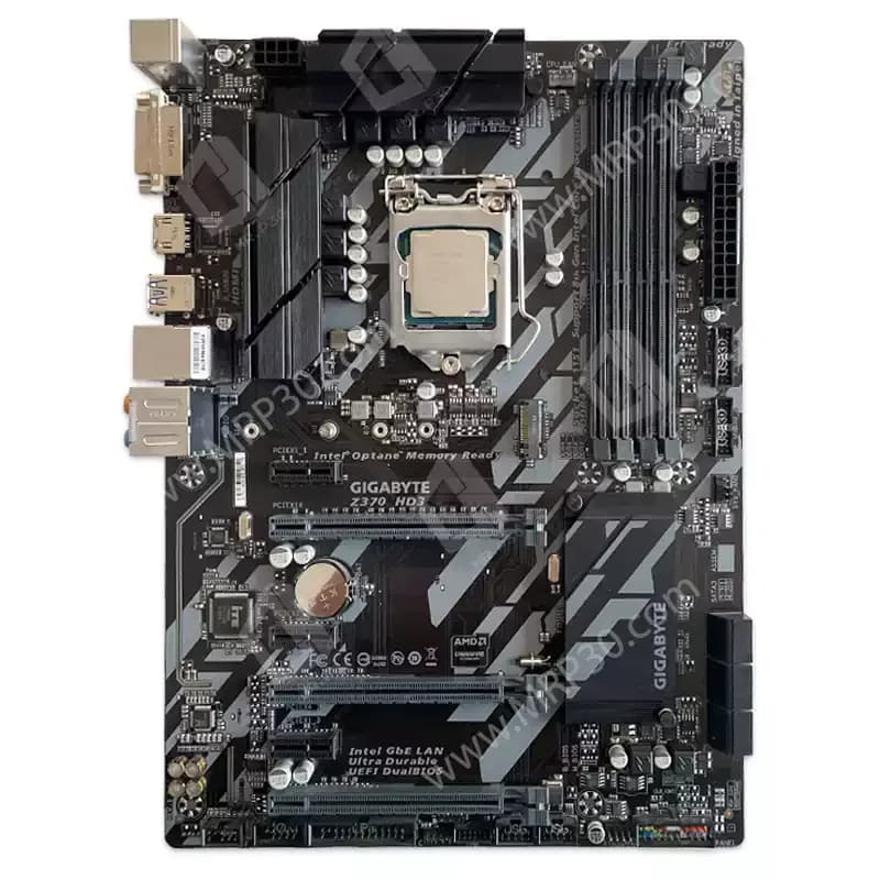باندل مادربرد Gigabyte Z370 HD3 + Core i5 9400F استوک