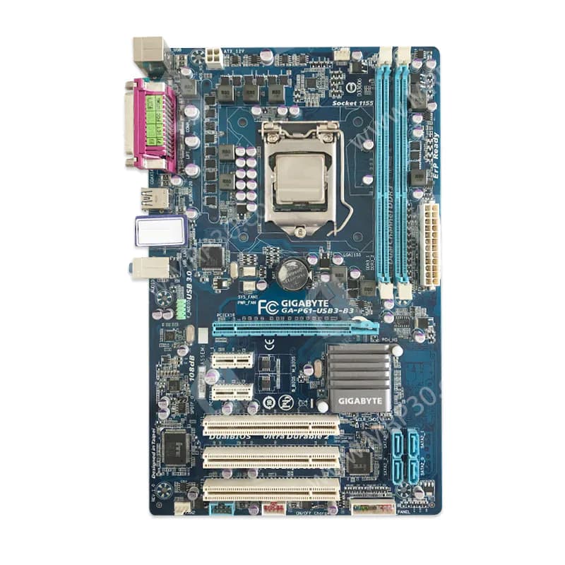 باندل Gigabyte P61-USB3-B3 + Intel Pentium G860 استوک