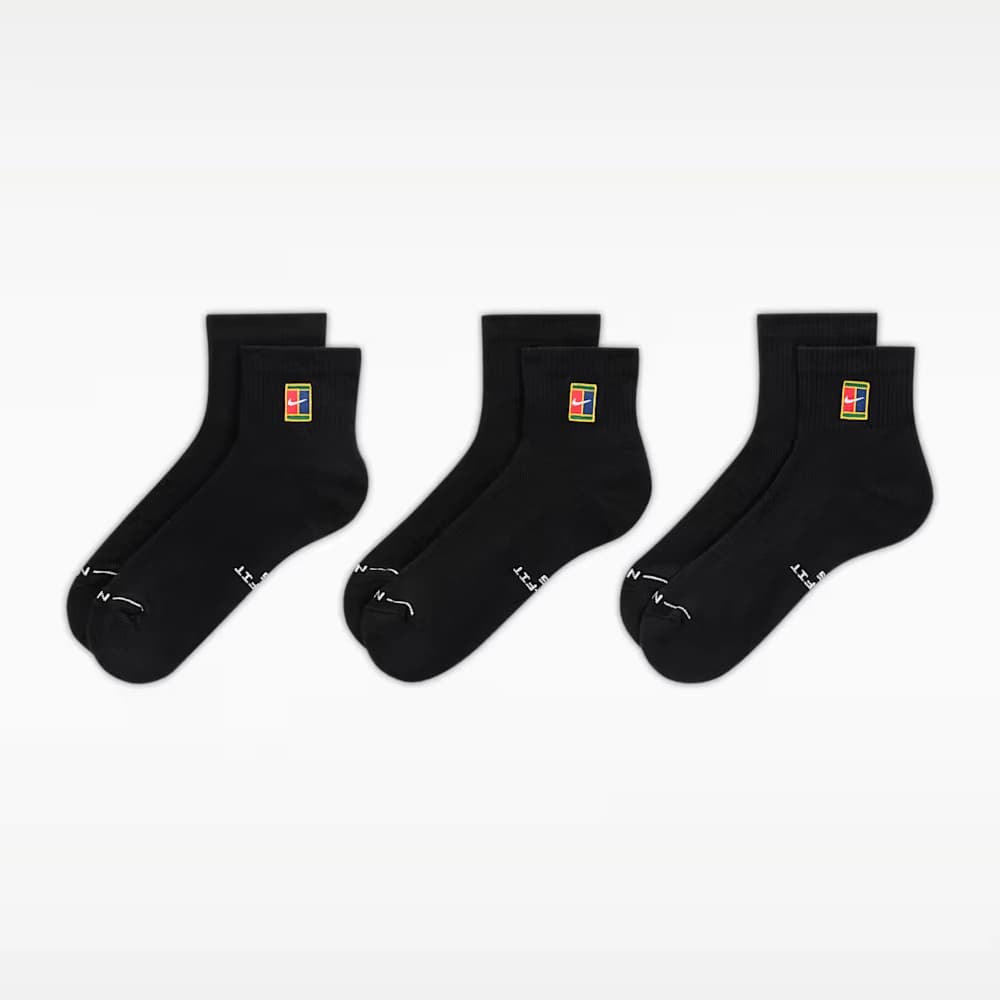 جوراب تنیس نایکی مشکی Nike Everyday Elevated — تصویر ۲