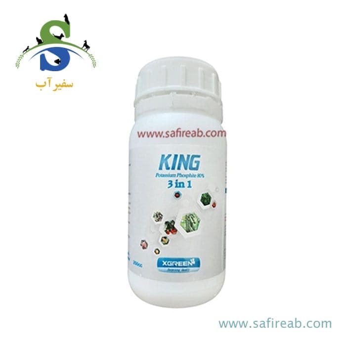 کود مایع فسفیت پتاسیم 250 سی سی کینگ ایکس گرین