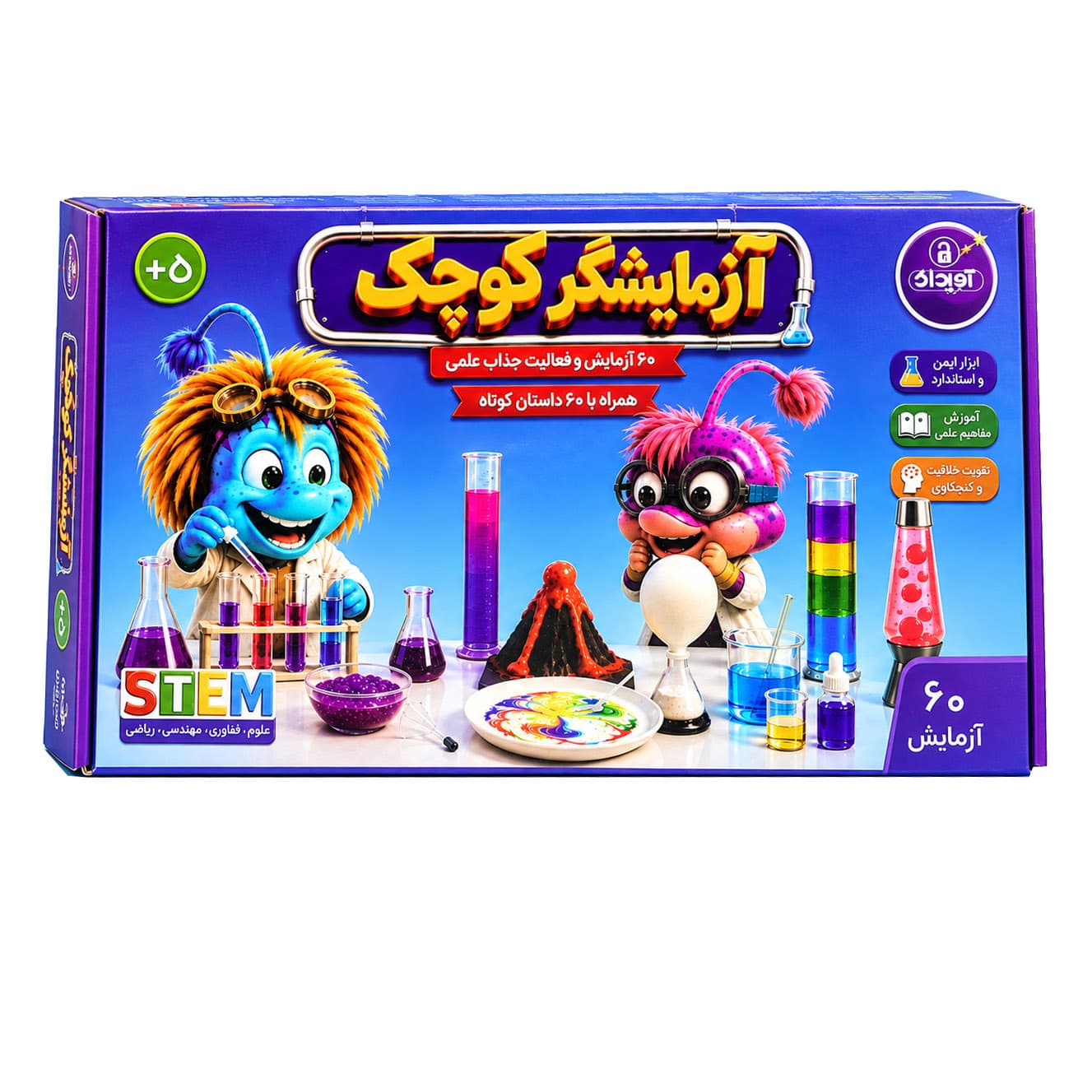 آزمایشگر کوچک، ۶۰ آزمایش