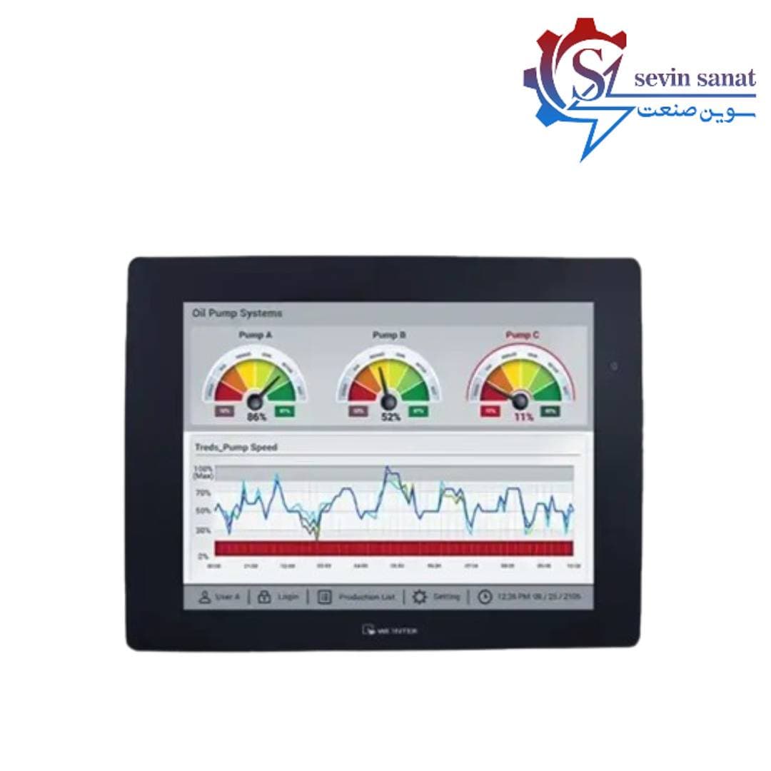 HMI مدل ۱۲٫۱ اینچ سری CMT X وینتک کد CMT2128X