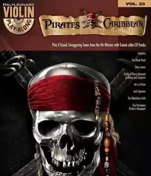 دانلود کتاب Pirates of the Caribbean (Songbook): Violin Play-Along Volume 23