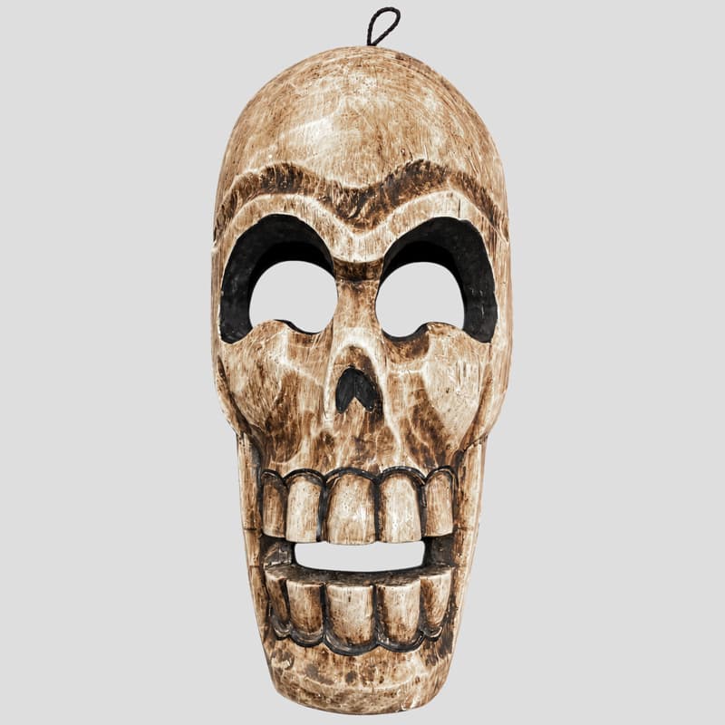 دیوارکوب طرح جمجمه مدل Carved skull کد MZF-26H0578