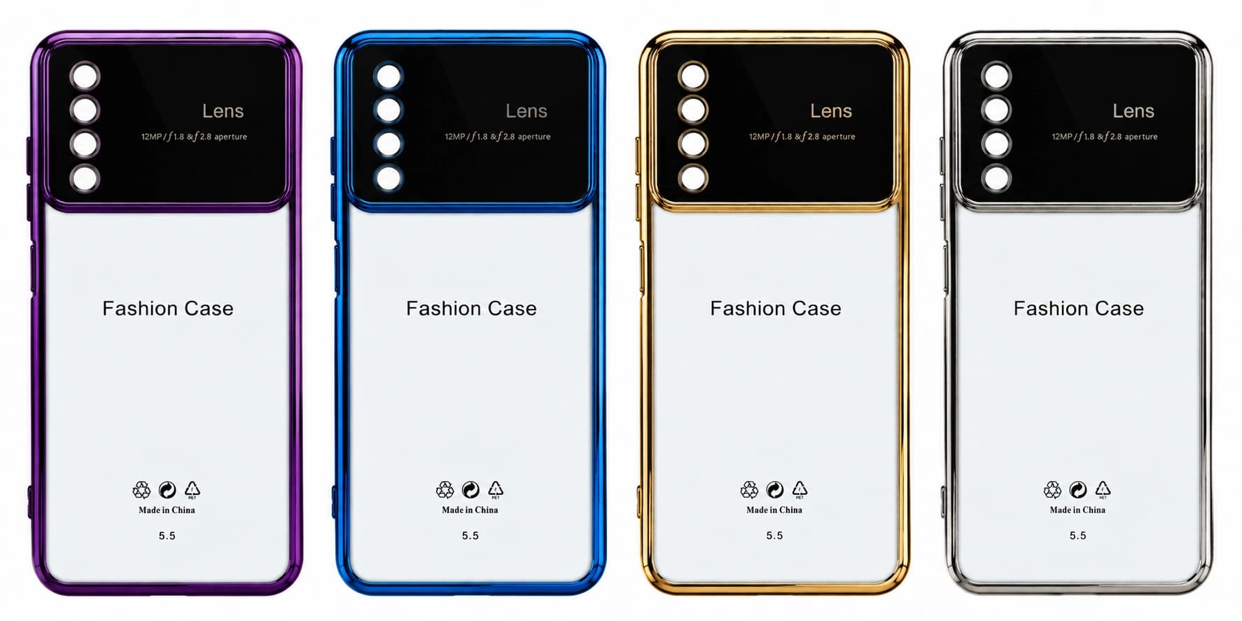 کاور مدل الکترو لنز شفاف مناسب برای گوشی موبایل سامسونگ Galaxy A50 — تصویر ۳