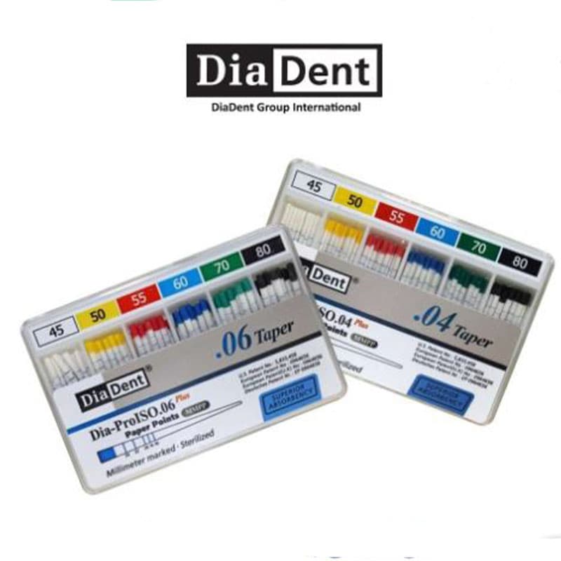 کن کاغذی 4% دنت پلاس Dentplus Diadent