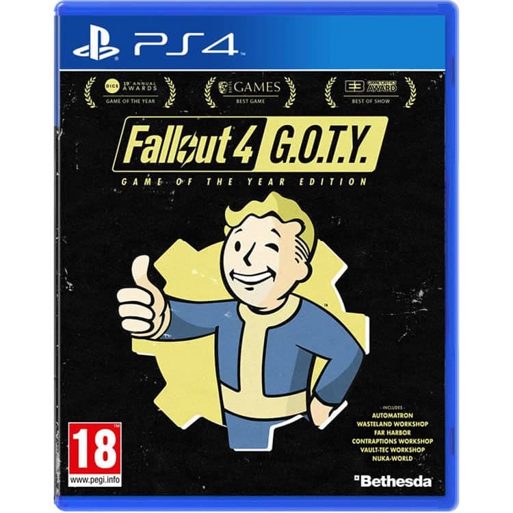 دیسک بازی Fallout 4 Game of the Year Edition – مخصوص PS4