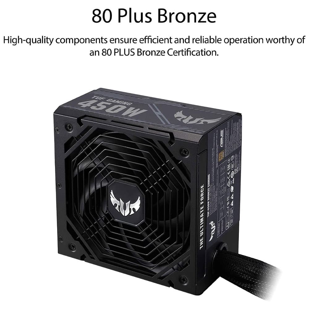 پاور 450 وات ایسوس ASUS TUF GAMING 450B Bronze — تصویر ۳